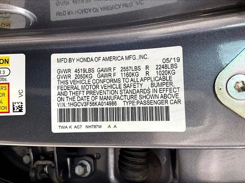 Used 2019 Honda Accord EX-L image 16