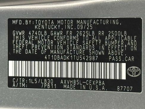 Used 2026 Toyota Camry XSE w/ Premium Plus Package AWD/4WD image 33