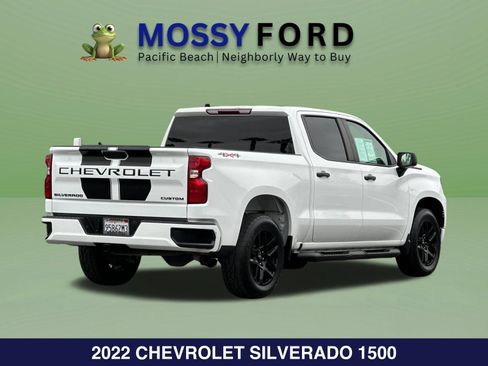 Used 2022 Chevrolet Silverado 1500 Custom w/ Rally Edition AWD/4WD image 5