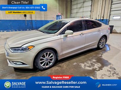 Used 2017 Ford Fusion SE w/ Fusion SE Technology Package