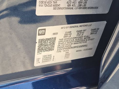 Used 2023 Chevrolet Silverado 1500 Custom RWD image 25