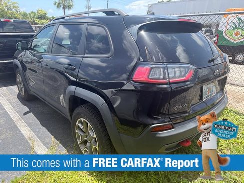 Used 2021 Jeep Cherokee Trailhawk w/ Sun, Sound & Nav Group AWD/4WD image 3