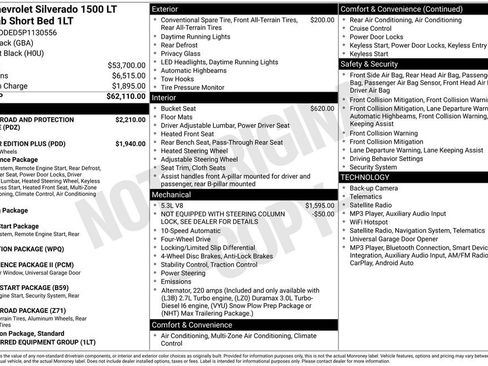 Used 2023 Chevrolet Silverado 1500 LT AWD/4WD image 32