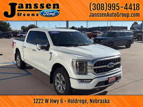 Used 2021 Ford F150 Platinum w/ Equipment Group 701A High image 3