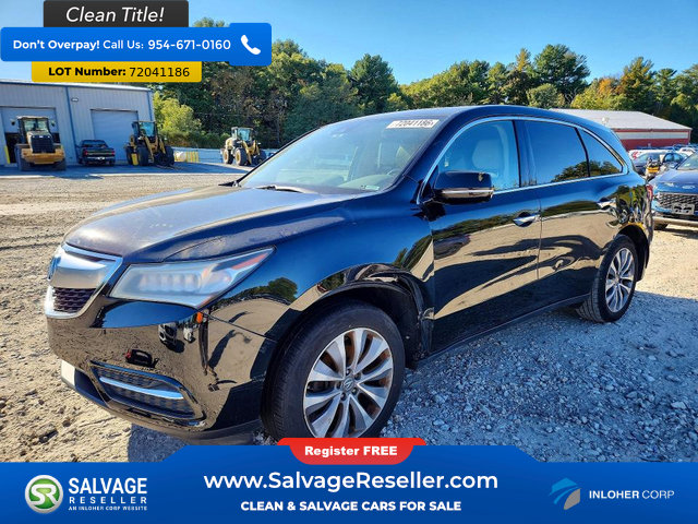 Used 2016 Acura MDX w/ Tech & Entertainment Pkg AWD/4WD image 1