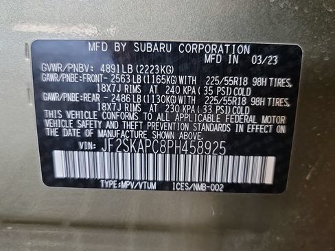 Used 2023 Subaru Forester Limited AWD/4WD image 31