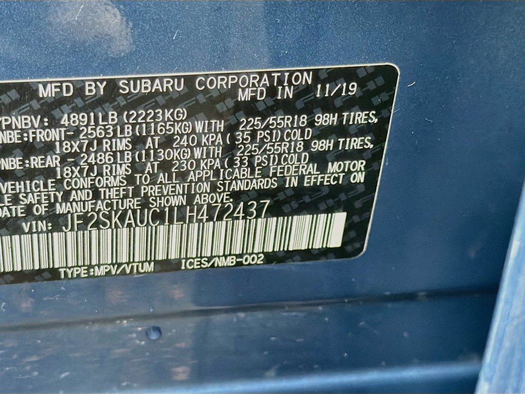 Used 2020 Subaru Forester Limited w/ Popular Package #3 AWD/4WD image 37