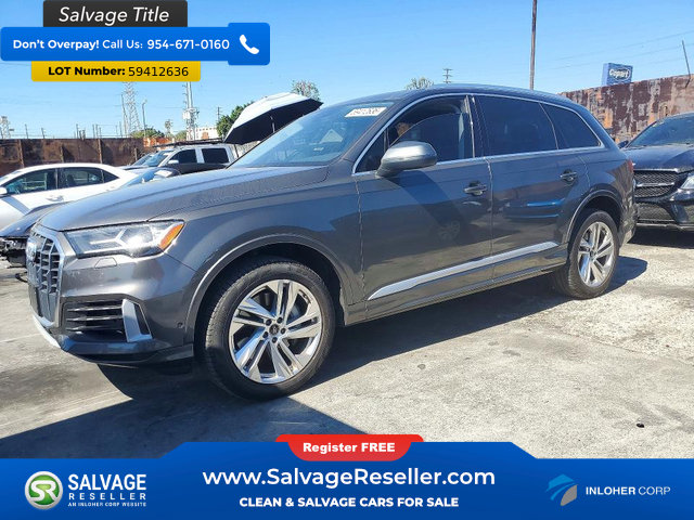 Used 2020 Audi Q7 3.0T Premium Plus AWD/4WD image 1
