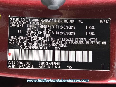 Used 2017 Toyota Highlander XLE image 14