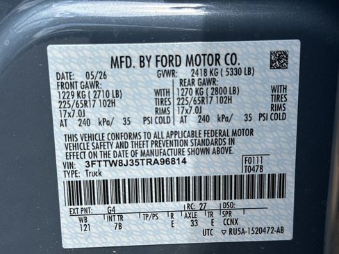 New 2026 Ford Maverick XLT w/ Equipment Group 301A AWD/4WD image 35