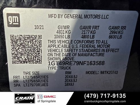 Used 2022 GMC Sierra 2500 Denali w/ Denali Ultimate Package AWD/4WD image 32