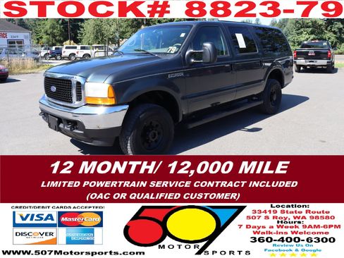 Used 2000 Ford Excursion XLT image 1