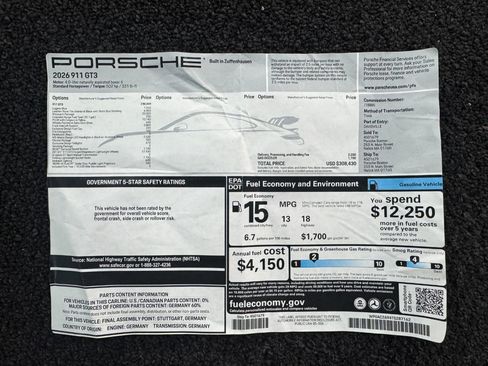 Used 2026 Porsche 911 GT3 image 5