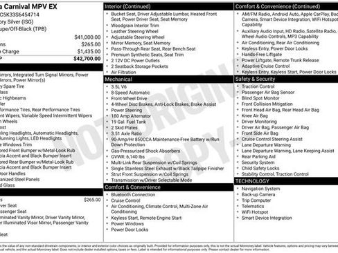 Used 2025 Kia Carnival EX FWD image 3