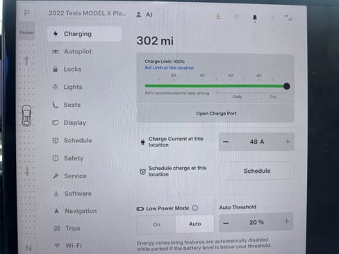 Used 2022 Tesla Model X Plaid AWD/4WD image 5