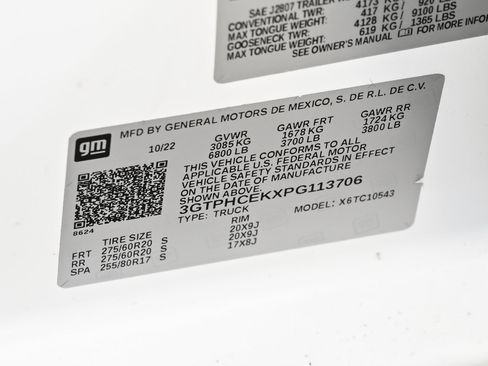 Used 2023 GMC Sierra 1500 Elevation w/ LPO, Elevation Black Package image 18