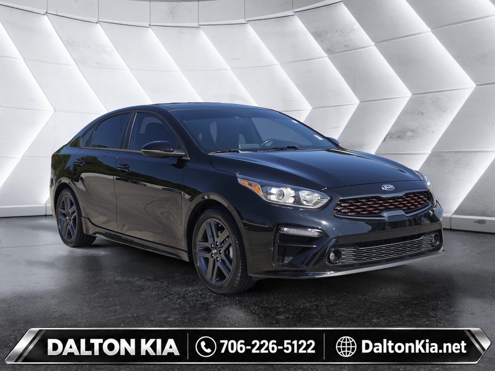 Used 2021 Kia Forte GT-Line w/ GT-Line Premium Package FWD image 1