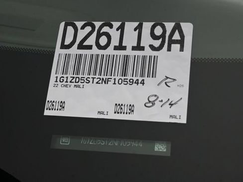 Used 2022 Chevrolet Malibu LT FWD image 23