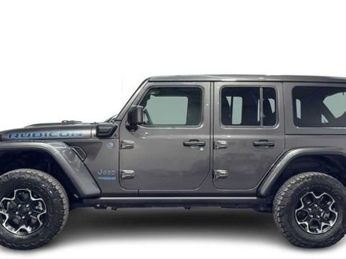 Used 2021 Jeep Wrangler Unlimited Rubicon 4xe w/ Steel Bumper Group AWD/4WD image 1