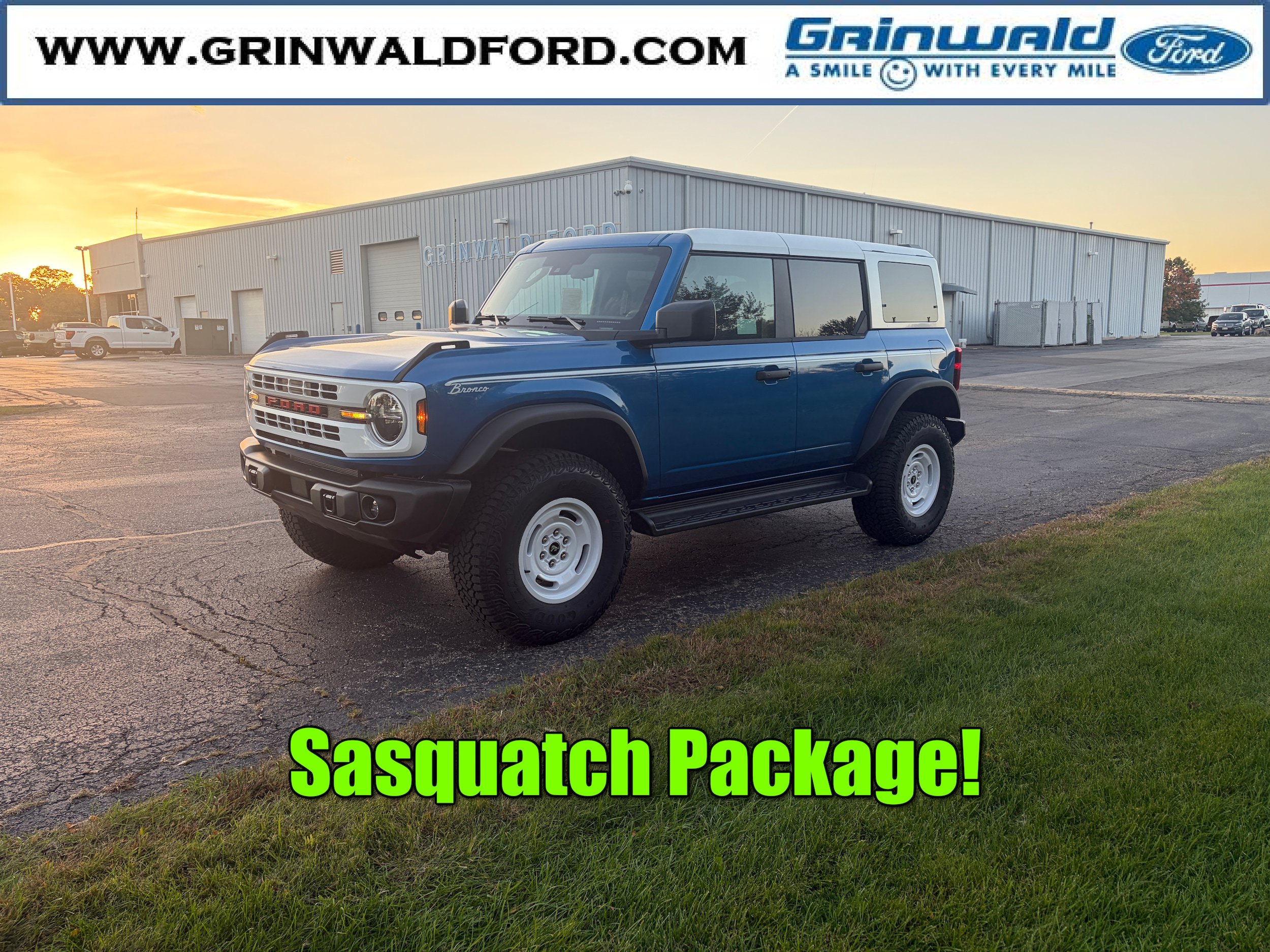 New 2026 Ford Bronco Heritage Edition AWD/4WD image 1