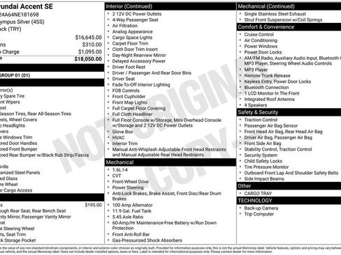 Used 2022 Hyundai Accent SE image 7