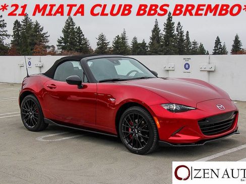 Used 2021 MAZDA MX-5 Miata Club w/ Brembo/BBS Recaro Package image 35