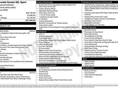 New 2026 Hyundai Sonata SEL image 21