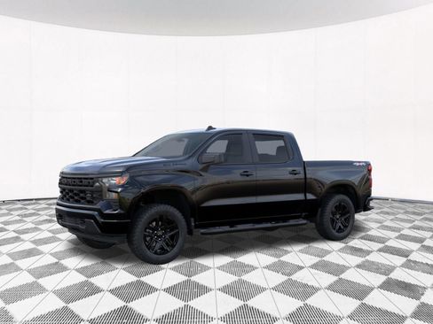 New 2026 Chevrolet Silverado 1500 Custom w/ Turbomax Blackout Package AWD/4WD image 5