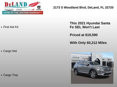 Used 2021 Hyundai Santa Fe SEL w/ Convenience + Premium Package image 18
