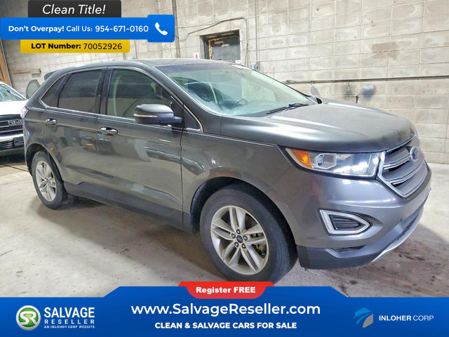 Used 2017 Ford Edge SEL w/ Cargo Accessory Package FWD image 5