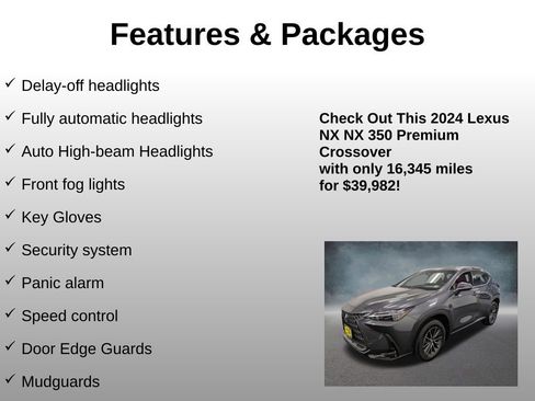 Used 2024 Lexus NX 350 AWD image 25