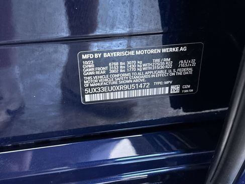Used 2024 BMW X5 M60i AWD/4WD image 14
