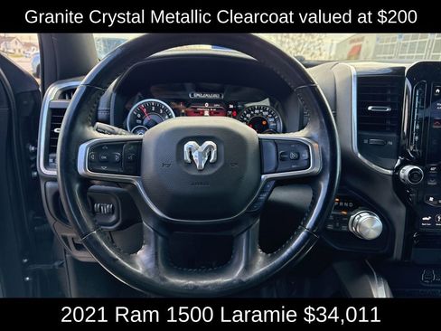 Used 2021 RAM 1500 Laramie w/ Sport Appearance Package image 10