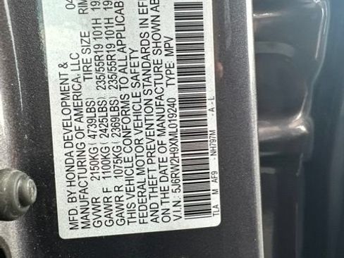 Used 2021 Honda CR-V Touring image 13
