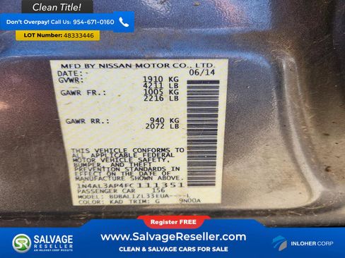 Used 2015 Nissan Altima 2.5 SV image 16