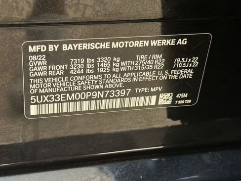 Used 2023 BMW X7 M60i w/ Executive Package AWD/4WD image 20