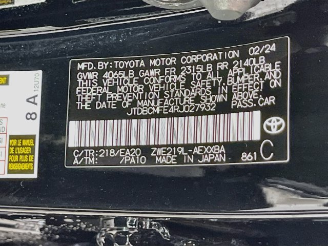 Used 2024 Toyota Corolla XLE FWD image 33