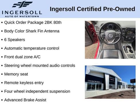 Used 2021 Jeep Grand Cherokee Limited w/ Quick Order Package 28K 80th image 10