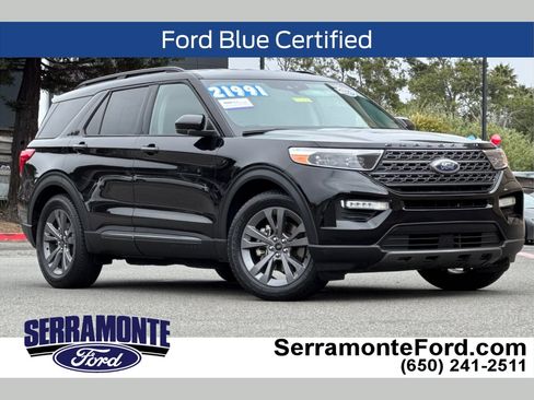 Certified 2022 Ford Explorer XLT w/ Equipment Group 202A RWD image 1