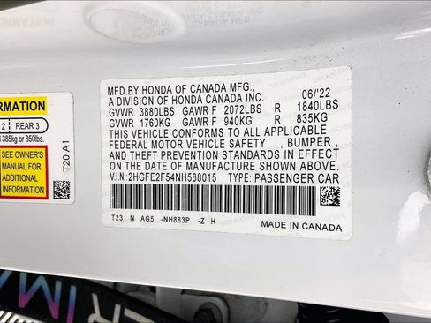 Used 2022 Honda Civic Sport image 40