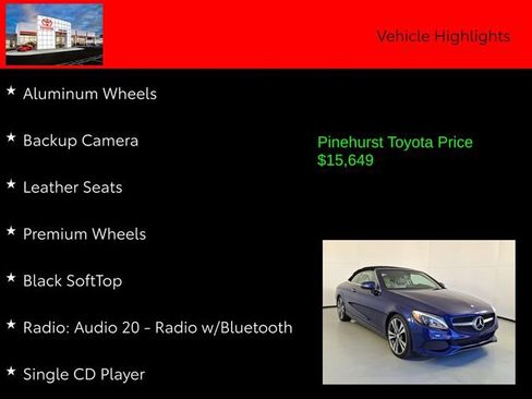 Used 2017 Mercedes-Benz C 300 Cabriolet image 19