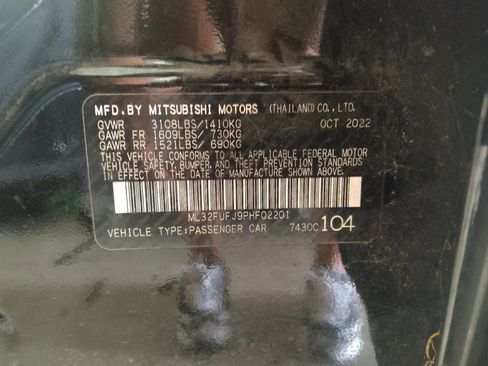 Used 2023 Mitsubishi Mirage G4 ES FWD image 33