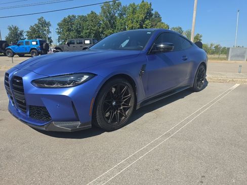 Used 2022 BMW M4 Coupe w/ Executive Package RWD image 1