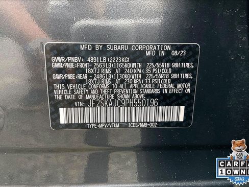 Certified 2023 Subaru Forester Sport AWD/4WD image 33
