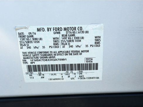 Used 2017 Ford Explorer XLT w/ Equipment Group 202A image 45