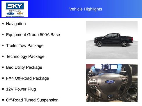 Used 2020 Ford Ranger Lariat w/ FX4 Off-Road Package image 12