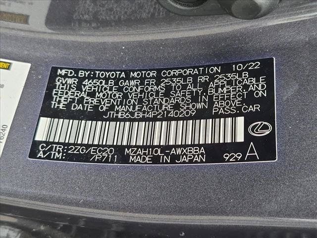 Used 2023 Lexus UX 250h F Sport w/ Accessory Package (Z2) FWD image 17