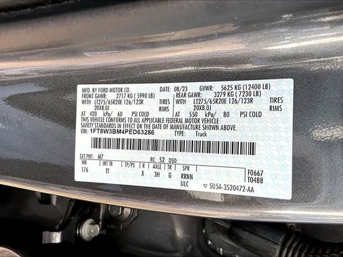 Used 2023 Ford F350 Limited w/ FX4 Off-Road Package AWD/4WD image 34