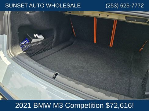 Used 2021 BMW M3 Competition RWD image 25