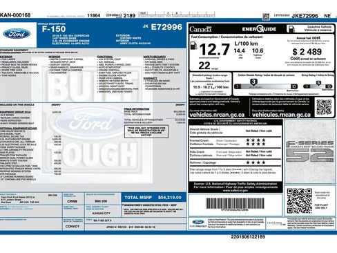 Used 2018 Ford F150 XLT w/ Equipment Group 301A Mid image 9